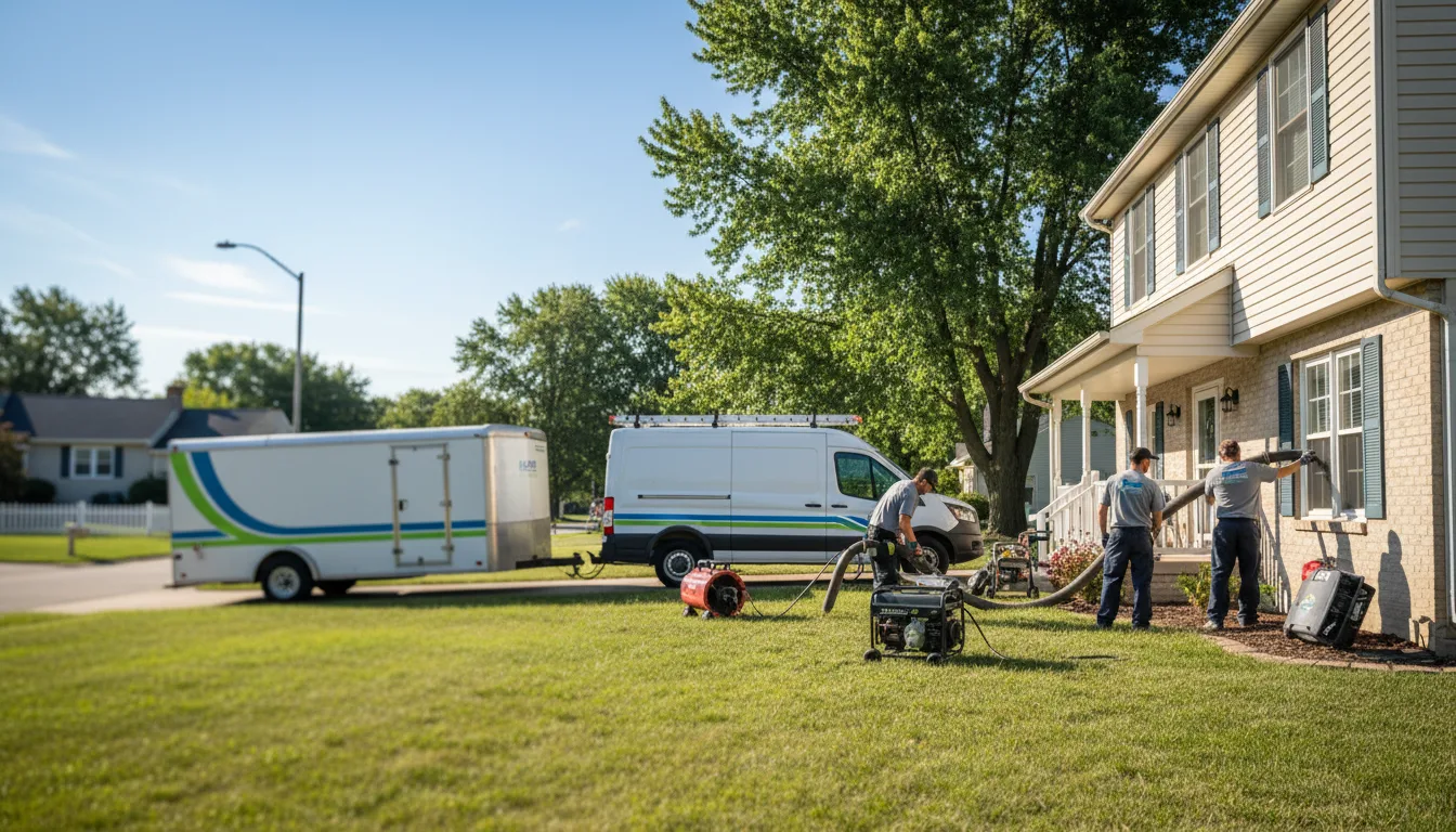 Flooded Basement Restoration And Cleanup With Repair in Clayton, KS near me